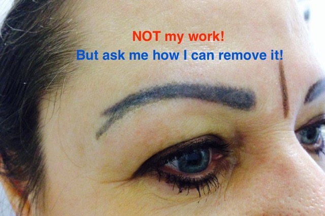permanent makeup services - tattoo removal